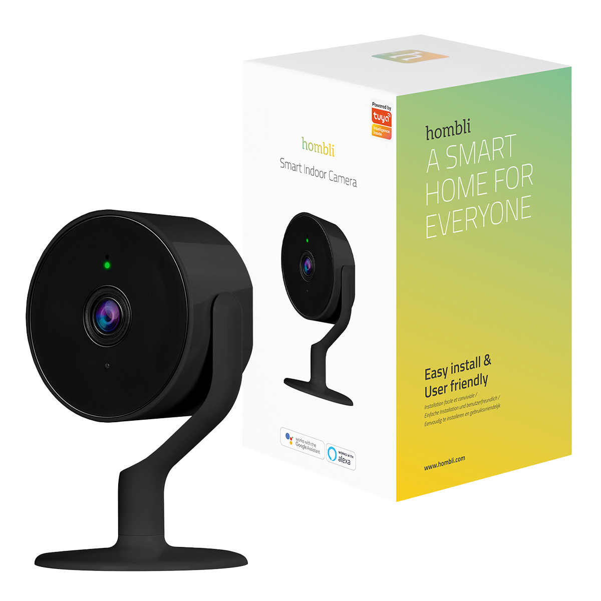 HOMBLI Smart Indoor Camera SH-IPC05 Εσωτερική Κάμερα Μαύρη - 2