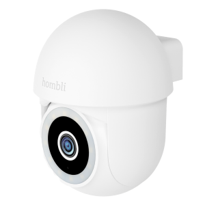HOMBLI Outdoor Compact Camera Pan & Tilt Wi-Fi Εξωτερική Κάμερα Λευκή