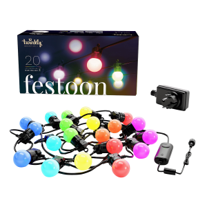 Έξυπνα Λαμπάκια RGB TWINKLY Festoon 20Bulbs