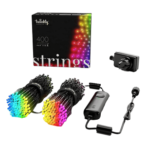 Έξυπνα Λαμπάκια RGB TWINKLY Strings 400LED με Μαύρο Καλώδιο 32 Μέτρα