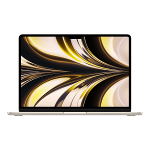 APPLE MacBook Air MRXT3 (2024) 13.6'' Liquid Retina/ M3 8C/ 8GB/ 256GB SSD/ GPU 8C Laptop Starlight (Αγγλικό Πληκτρολόγιο)