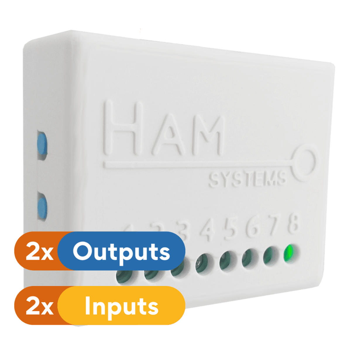HAM SYSTEMS Wi-Fi Ρελέ για Αυτοματισμούς με 2 Εξόδους