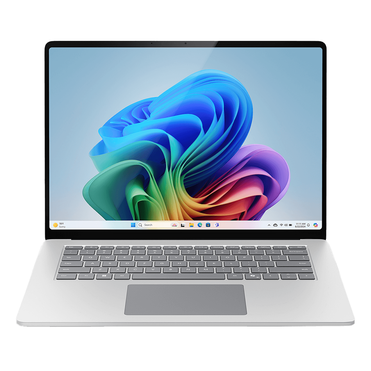 MICROSOFT Surface Laptop Copilot+ PC 15'' Touch/ Snapdragon X Elite/ 16GB/ 256GB SSD/ Windows 11 Home Platinum