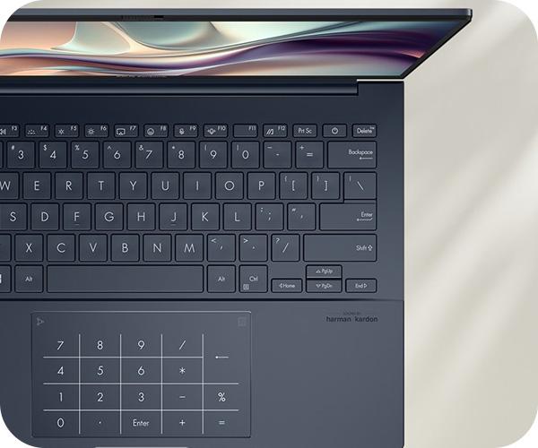 ASUS Zenbook 14 OLED laptop πληκτρολόγιο