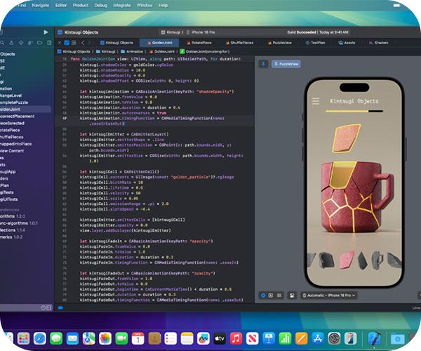 MacBook Pro M4 πρόβλεψη συμπλήρωσης Xcode