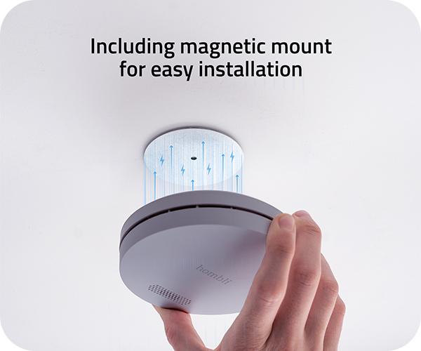 Hombli Smoke Detector Grey