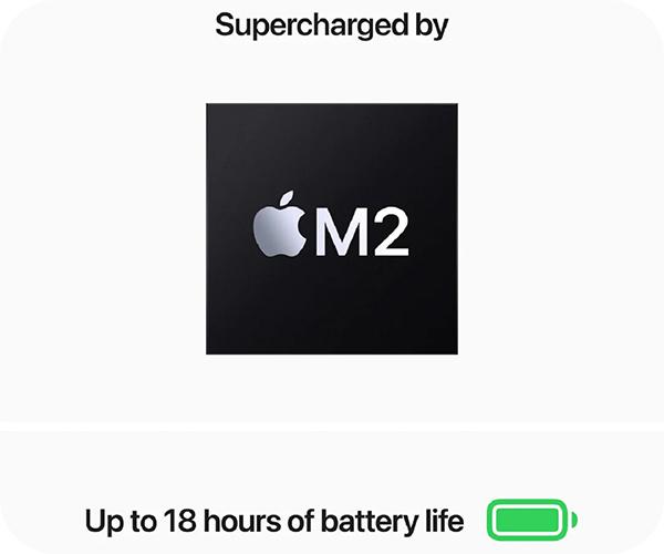  MacBook Air M2 chip