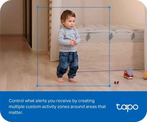 Tp-Link Tapo C201 Wi-Fi Εσωτερική Κάμερα notification