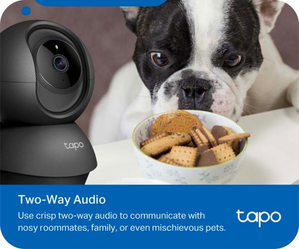 Tp-Link Tapo C201 Wi-Fi Εσωτερική Κάμερα sound