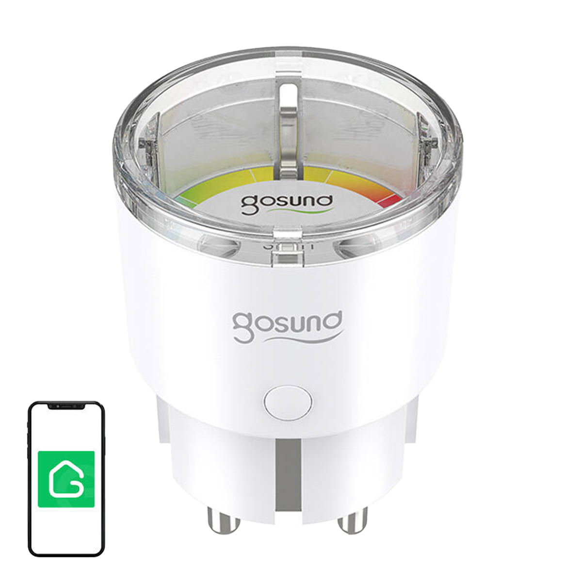 GOSUND Έξυπνη Πρίζα Wi-Fi Tuya SP111 3680W 16A Λευκό - 5
