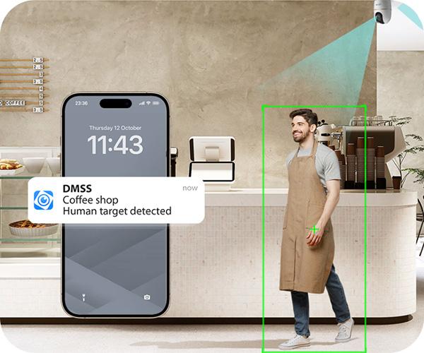 DAHUA H2A Pan & Tilt 2MP Wi-Fi