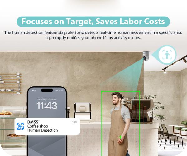 DAHUA indoor camera