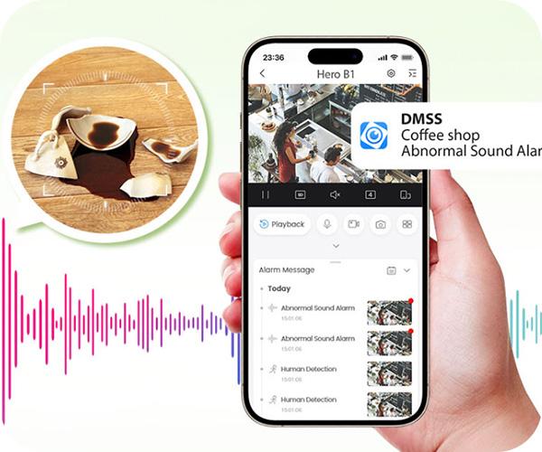 DAHUA H5B Pan & Tilt 5MP Wi-Fi app