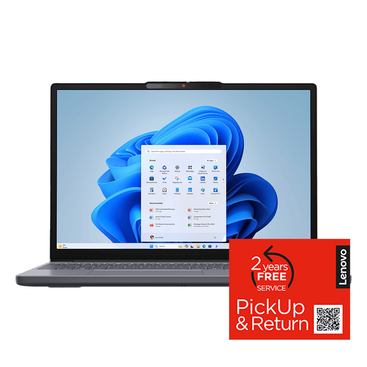 LENOVO IdeaPad Slim 3 15.3'' IPS/ Intel Core i7-13620H/ 16GB/ 512GB SSD/ Windows 11 Home S Grey Laptop