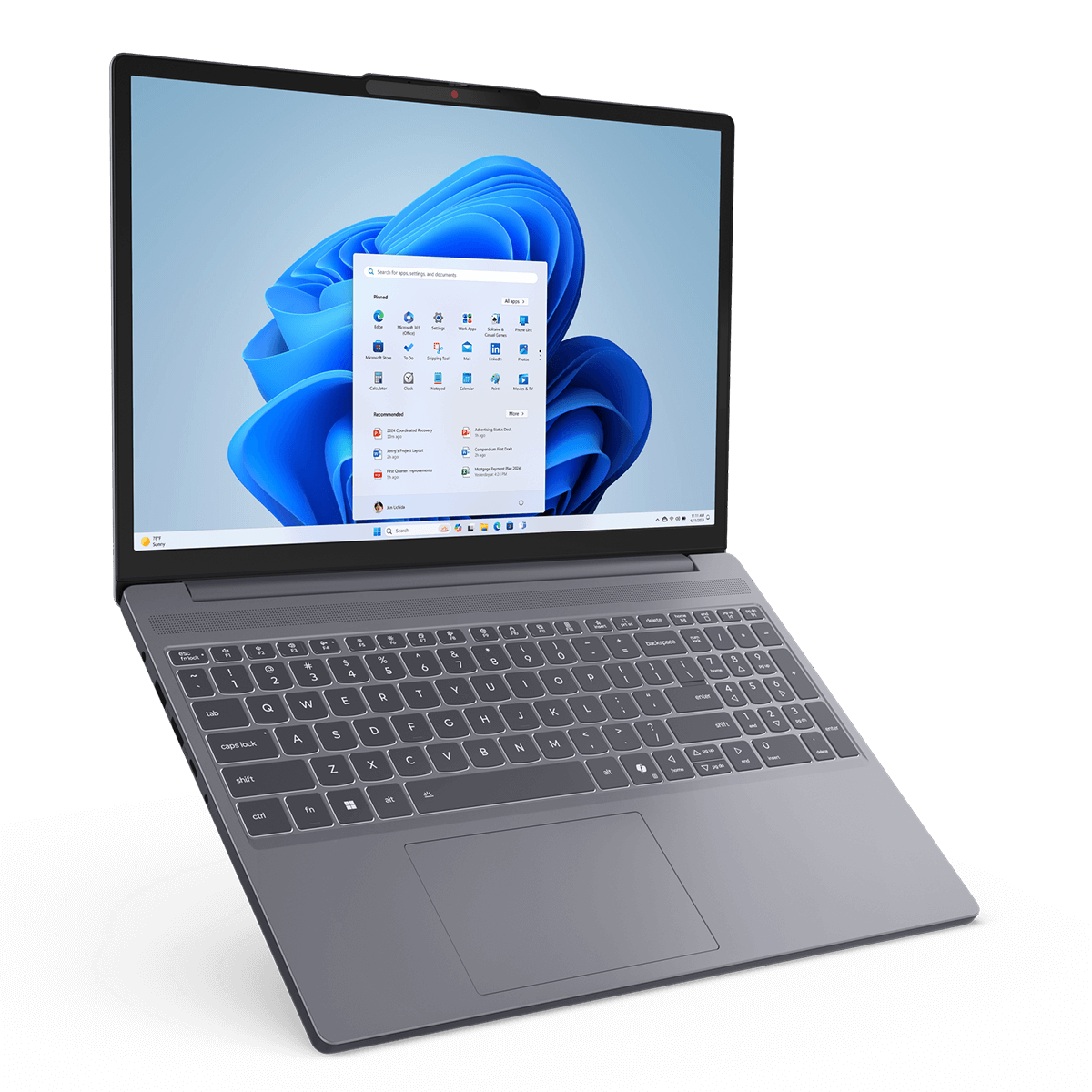 LENOVO IdeaPad Slim 3 15.3'' IPS/ AMD Ryzen 5 AI 7533HS/ 16GB/ 512GB SSD/ Windows 11 Home S Laptop LunaGrey - 2