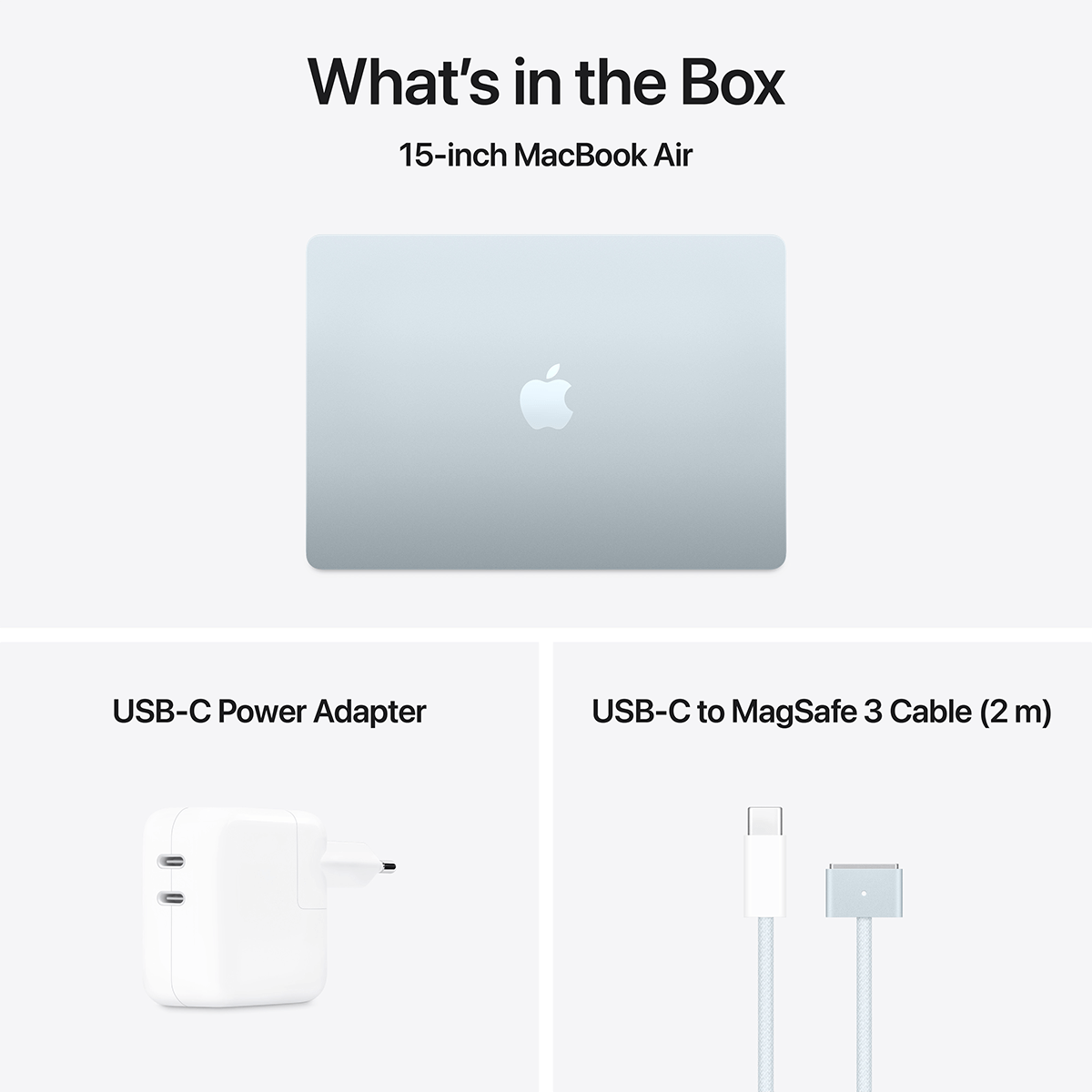 APPLE MacBook Air 13'' Liquid Retina/ M4 10C/ 16GB/ 256GB SSD/ GPU 8C Sky Blue Laptop (Αγγλικό Πληκτρολόγιο) - 5