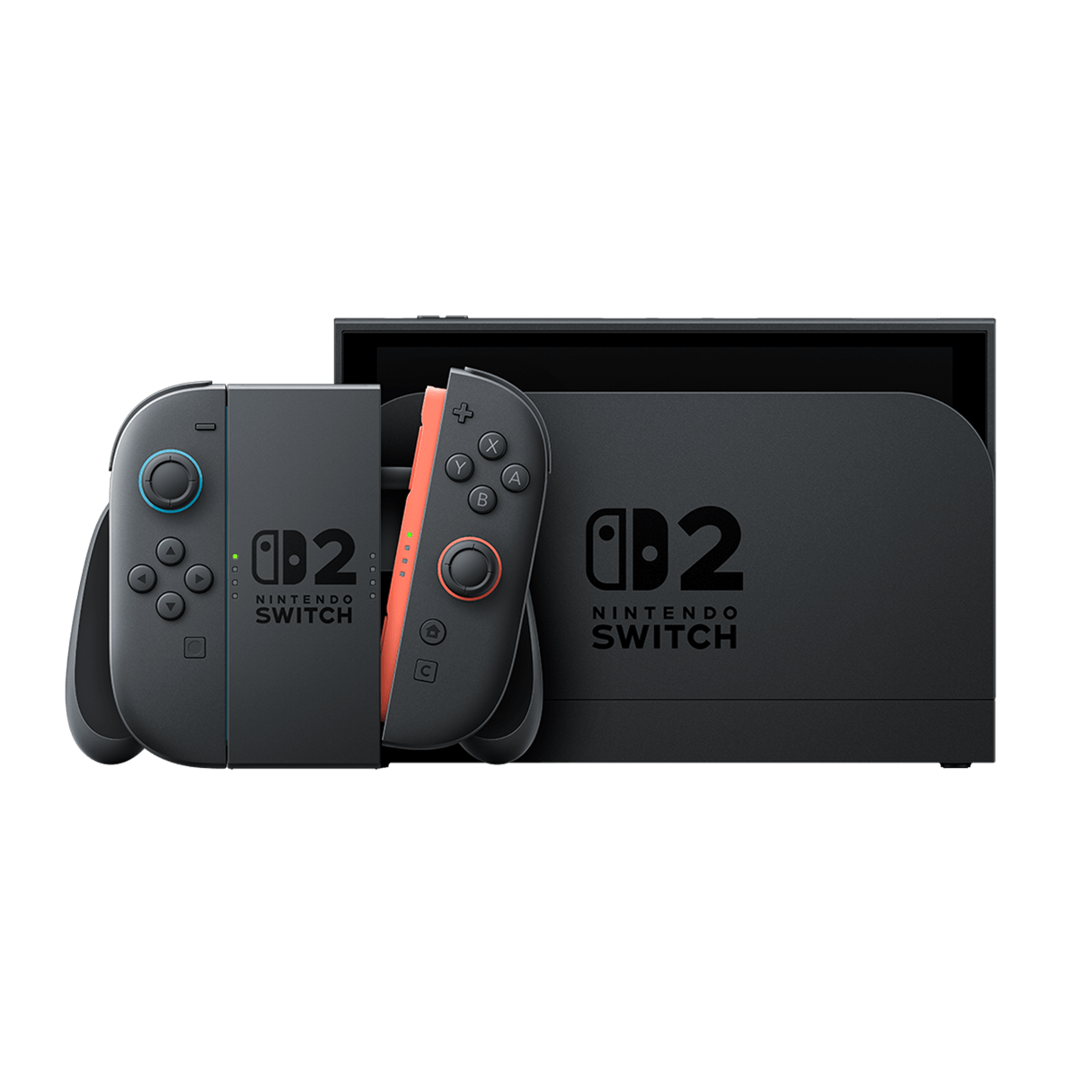 Nintendo Switch 2 Light Blue / Light Red Joy-Con + Mario Kart World - 2