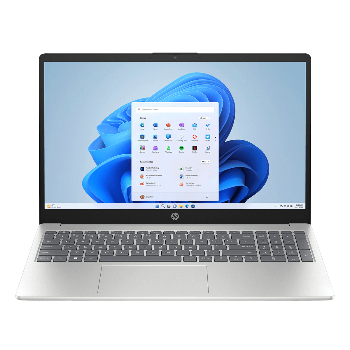HP 15-fc0086nv 15.6'' FHD/ AMD Ryzen 5 7520U/ 16GB/ 512GB SSD/ AMD Radeon Graphics/ Windows 11 Silver Laptop