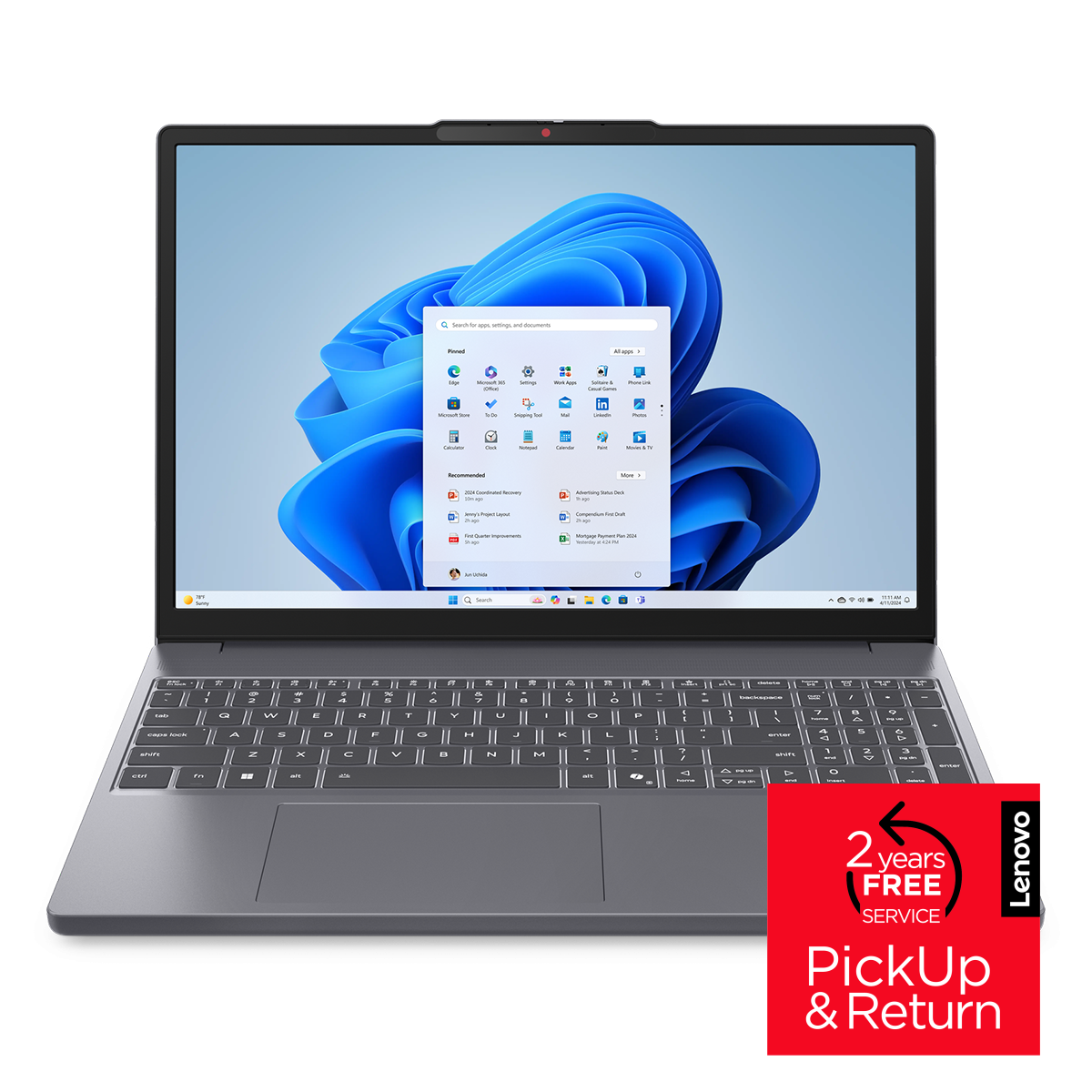 LENOVO IdeaPad Slim 3 15.3'' WUXGA IPS/ AMD Ryzen 7 7735HS/ 16GB/ 512GB SSD/ Windows 11 Laptop