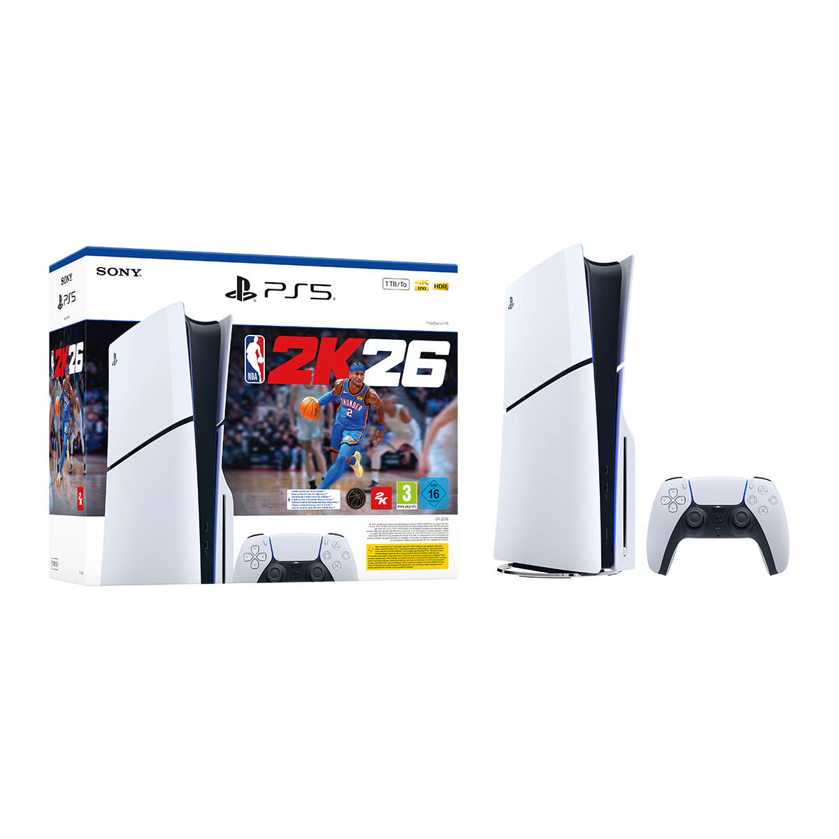 Playstation 5 Slim + NBA 2K26