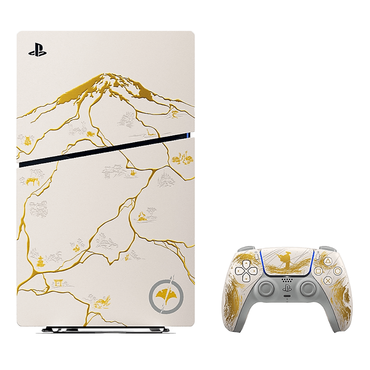 PlayStation 5 Slim Ghost Of Yotei Gold Limited Edition - 2