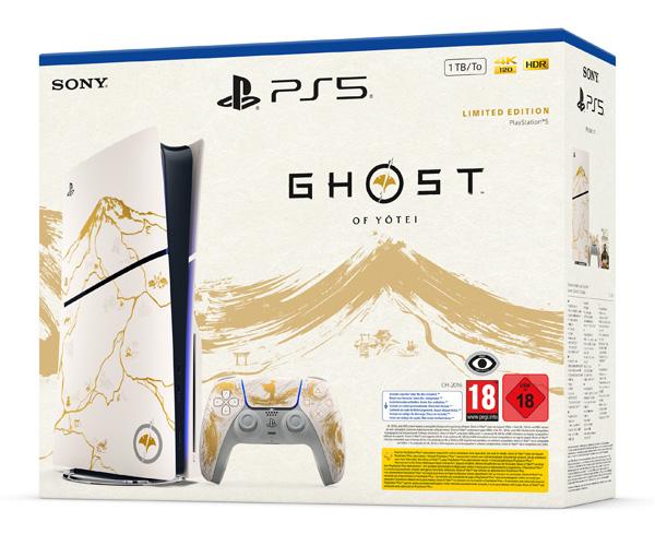  PlayStation 5 Slim Ghost Of Yotei Gold Limited Edition 