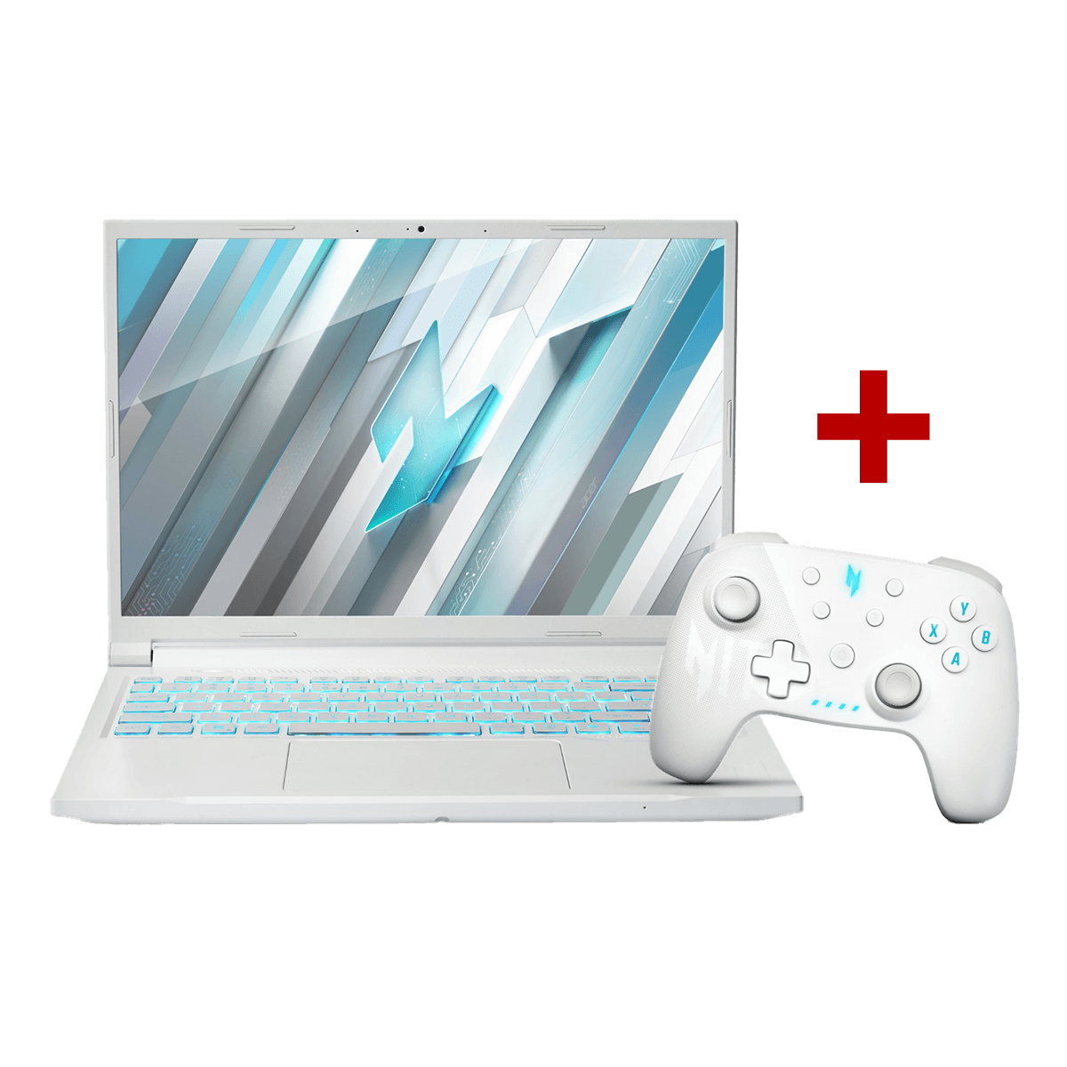 ACER Nitro V 14 14.5'' Active Matrix TFT LCD/ AMD Ryzen 5 8645HS / 32GB/ 512GB/ NVIDIA GeForce RTX 4050/ Windows 11 Home White Laptop + Wireless Control