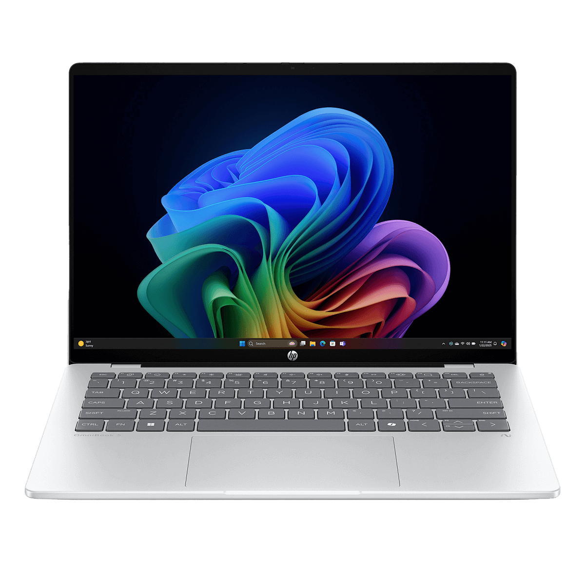 HP OmniBook 5 Next Gen AI 14'' OLED/ Snapdragon X Plus/ 16GB/ 1TB SSD/ Windows 11 Home Laptop Silver