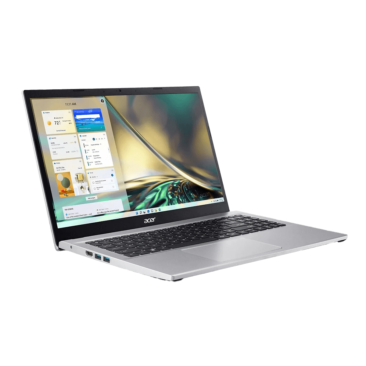 ACER Aspire 3 15.6'' FHD IPS/ AMD Ryzen 5 5500U/ 8GB/ 512GB SSD/ Windows 11 Laptop - 3