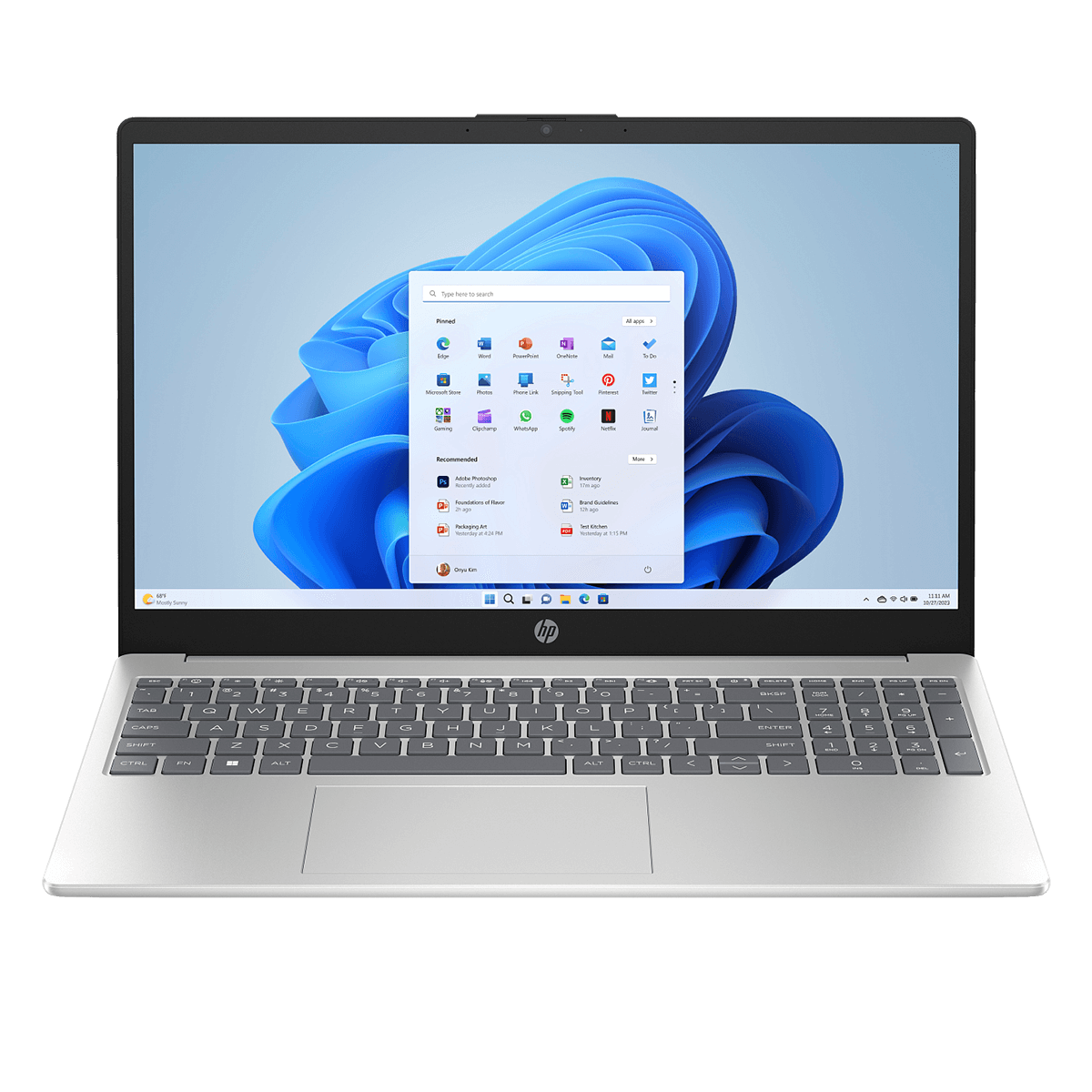 HP 15-fc0000nv 15.6'' FHD/ AMD Ryzen 7 7730U/ 16GB/ 512GB SSD/ Windows 11 Home Laptop Silver