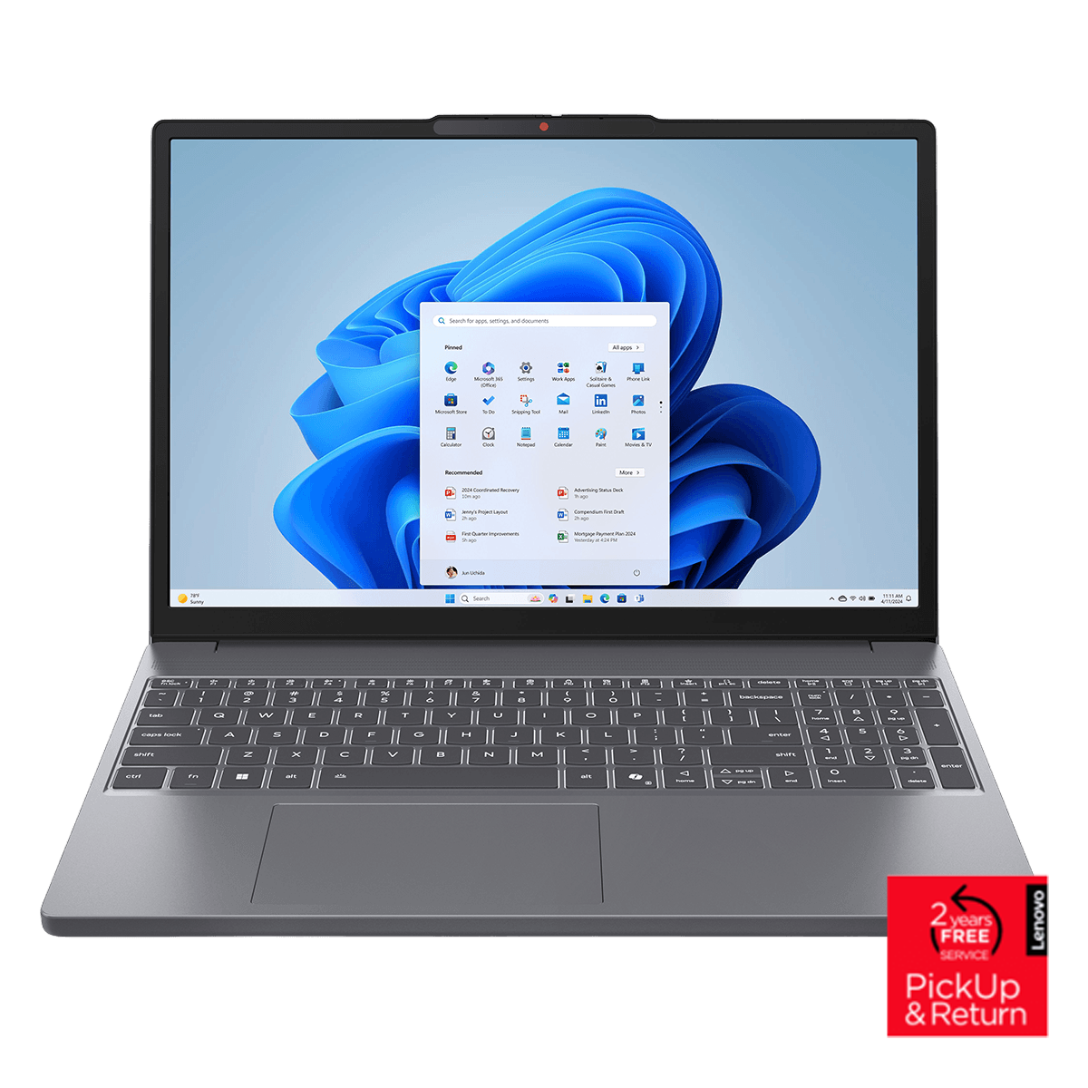 LENOVO IdeaPad Slim 3i 15.3'' WUXGA/ Intel Core i5-13420H/ 16GB/ 512GB SSD/ Windows 11 Home S Laptop Grey