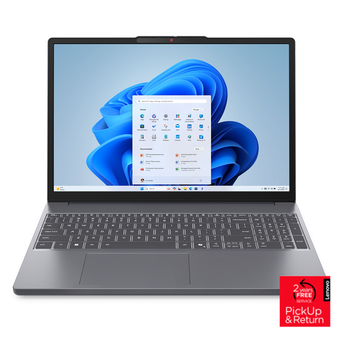 LENOVO IdeaPad Slim 3 15.1'' WUXGA/ AMD Ryzen 7 170/ 16GB/ 512GB SSD/ Windows 11 Home S Laptop