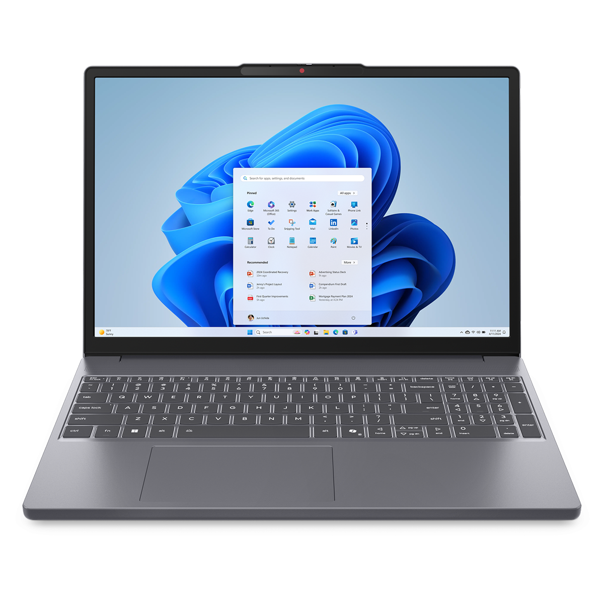 LENOVO IdeaPad Slim 3 15.1'' WUXGA/ AMD Ryzen 7 170/ 16GB/ 512GB SSD/ Windows 11 Home S Laptop - 2