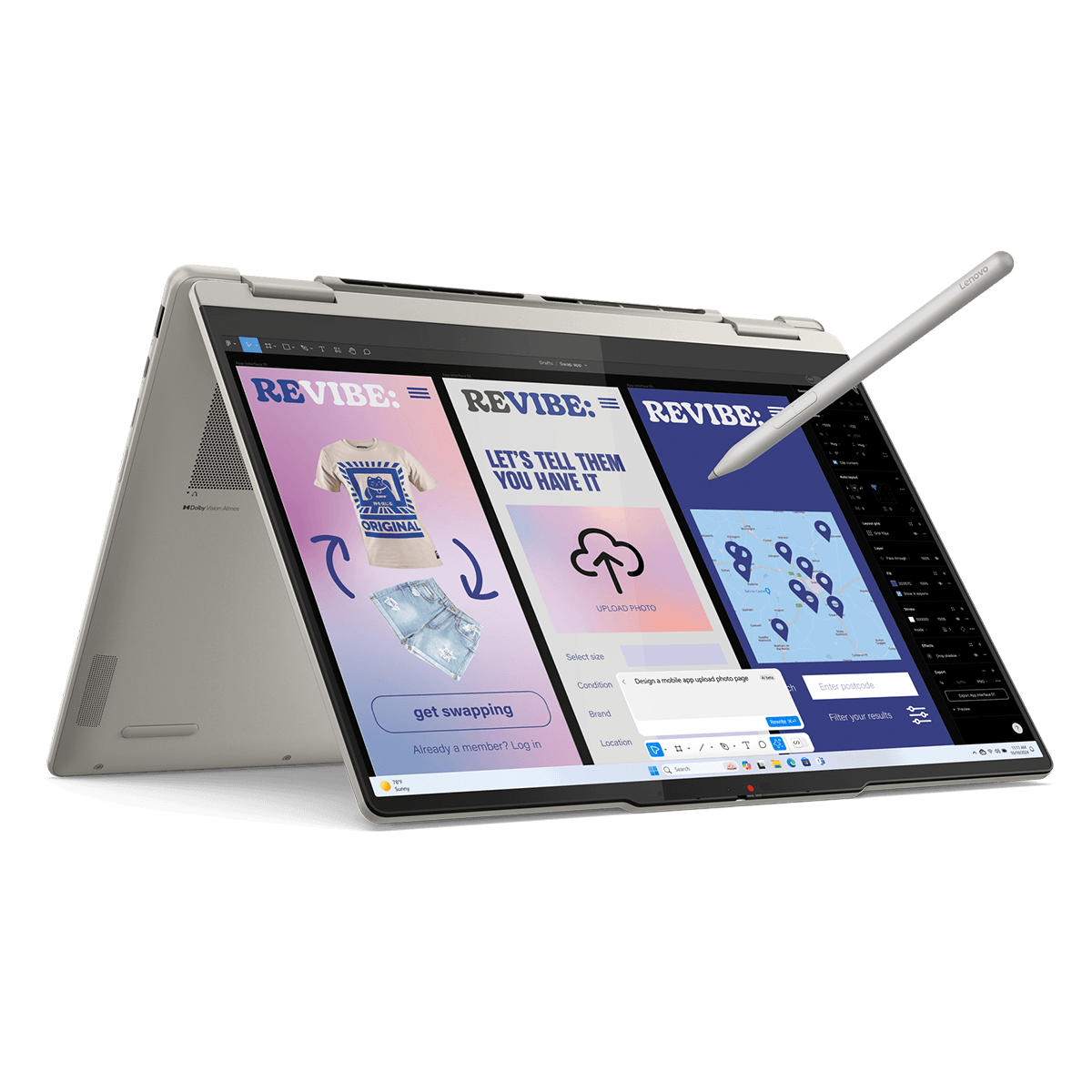 LENOVO Yoga 7i 2 in 1 14'' OLED/ Intel Core Ultra 5/ 16GB/ 1T SSD/ Windows 11 Home Laptop Silver - 5
