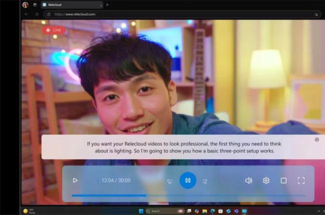 LENOVO Yoga 7i 2 in 1 Live Captions