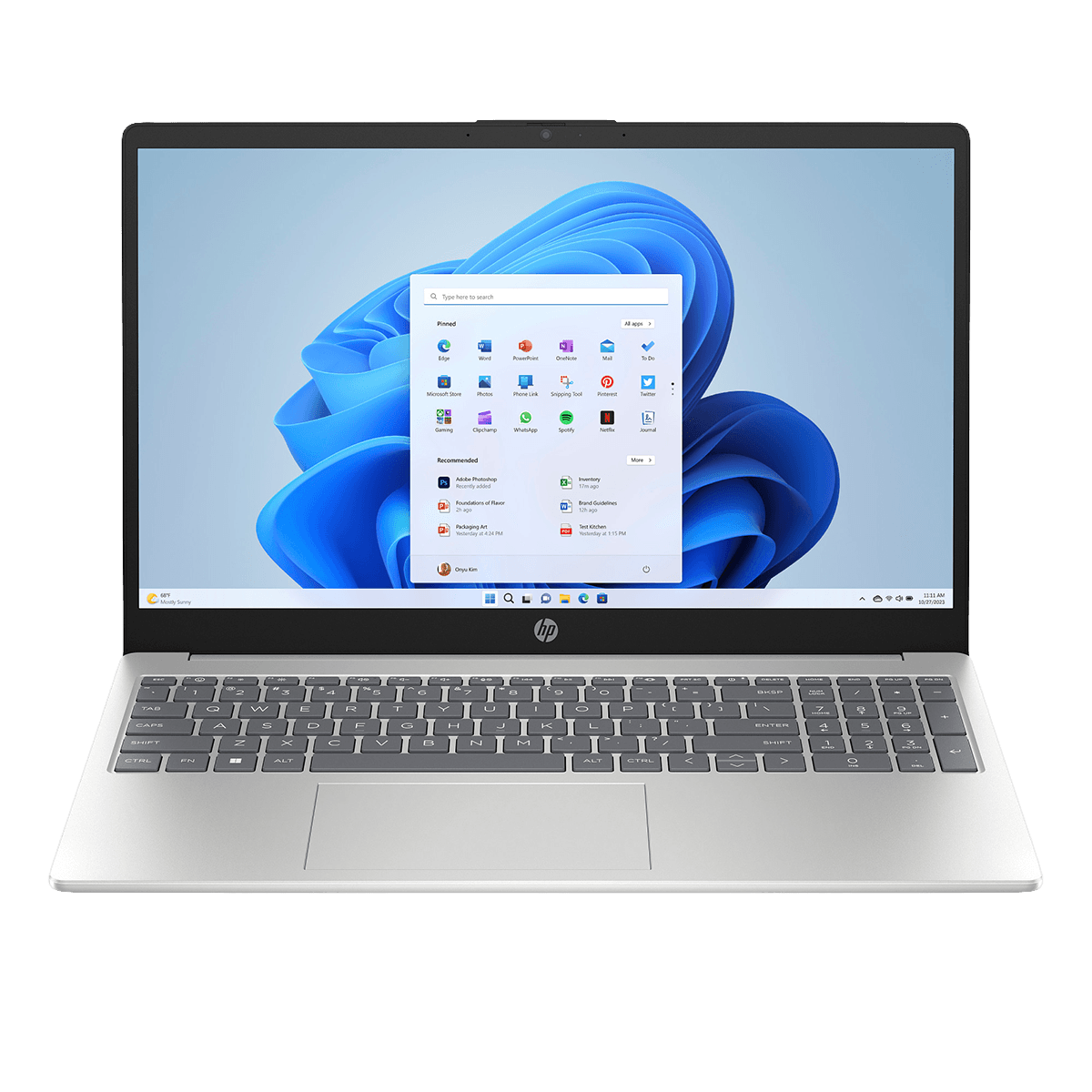 HP AI15-fd2006nv 15.6'' FHD/ Intel Core Ultra 5 225U/ 16GB/ 512GB SSD/ Intel Graphics/ Windows 11 Home Silver Laptop