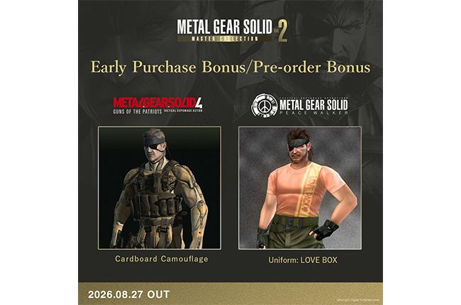 Metal Gear Solid: Master Collection Vol. 2 – Day One Edition