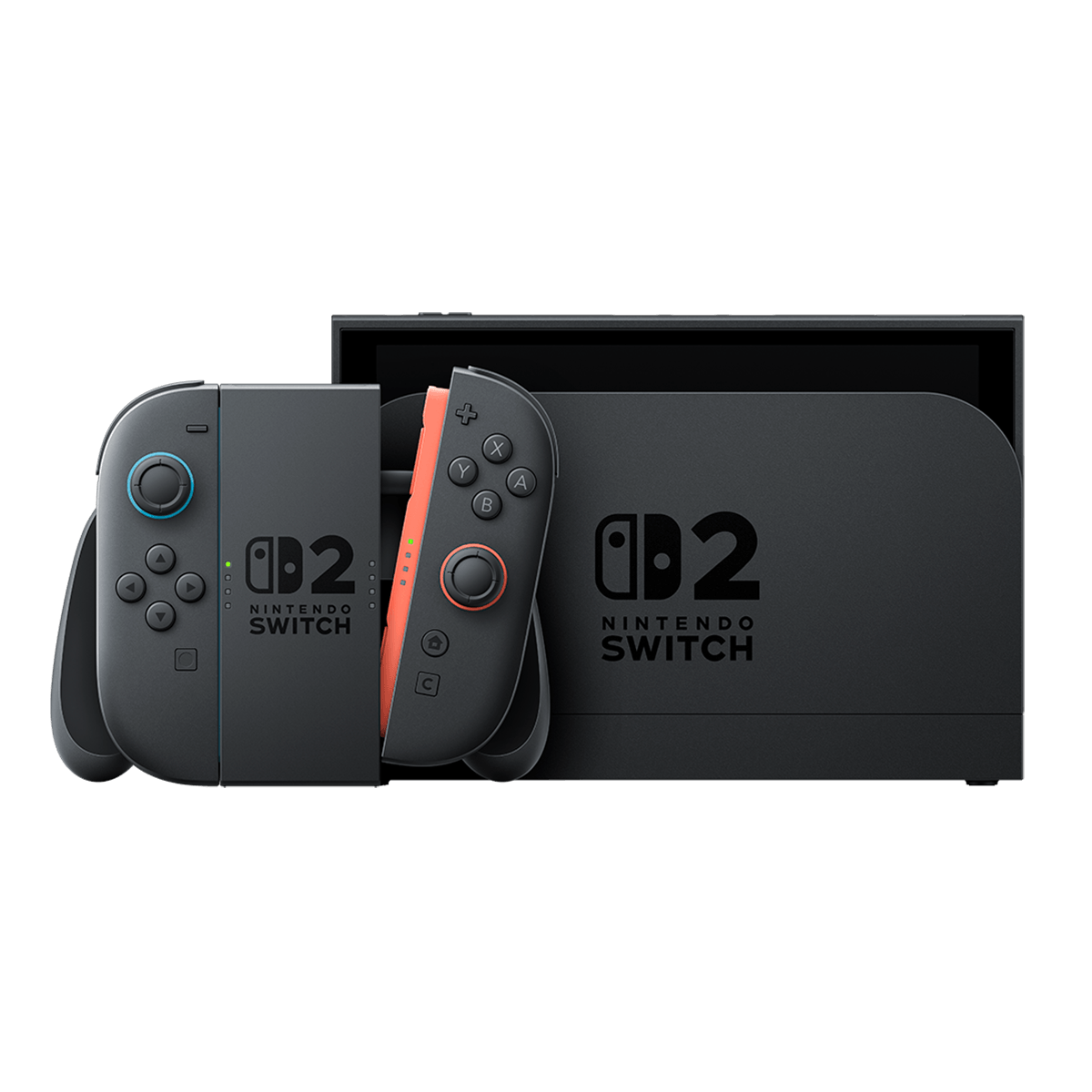 Nintendo Switch 2 Light Blue / Light Red Joy-Con Mario Kart World  + Assassin's Creed Shadows - 3