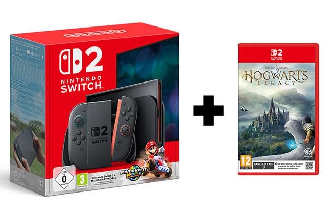 Nintendo Switch 2 + Mario Kart World + Hogwarts Legacy κονσόλα game 