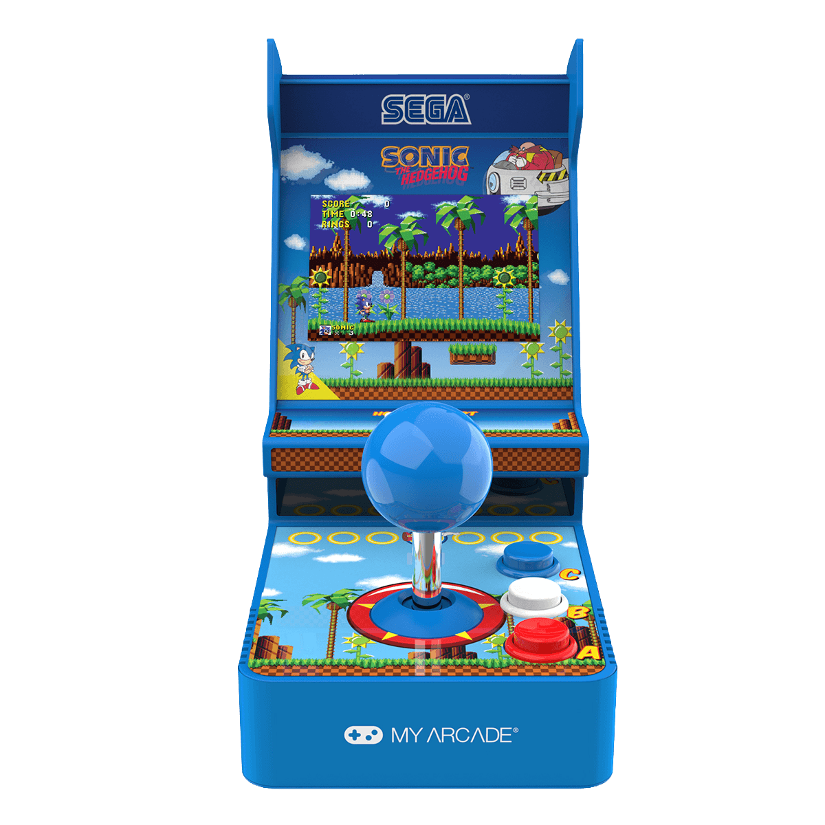 MY ARCADE 6.8'' SONIC The Hedgehog Φορητό Joystick Player Blue