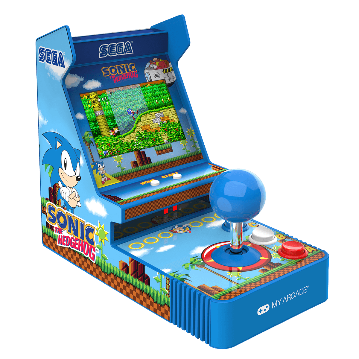 MY ARCADE 6.8'' SONIC The Hedgehog Φορητό Joystick Player Blue - 2