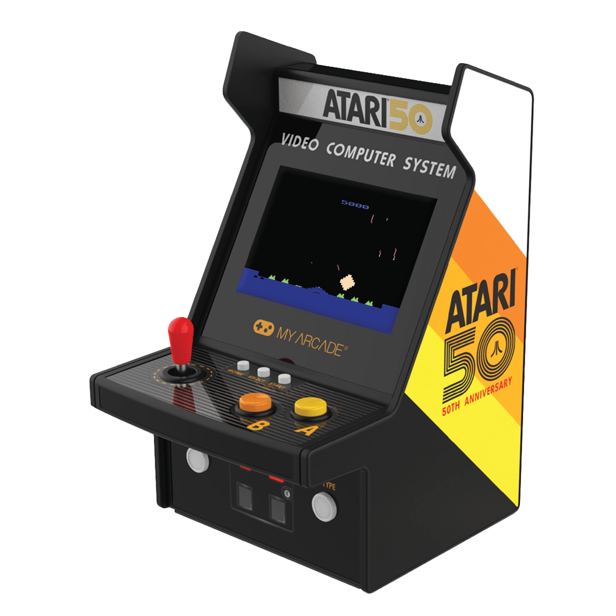 MY ARCADE 6.8'' ATARI Φορητό Micro Player Pro Black & Orange - 2