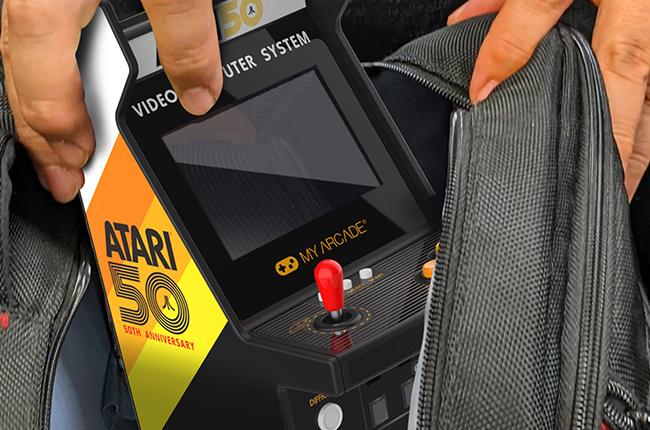 MY ARCADE 6.8 ATARI Φορητό Micro Player Pro