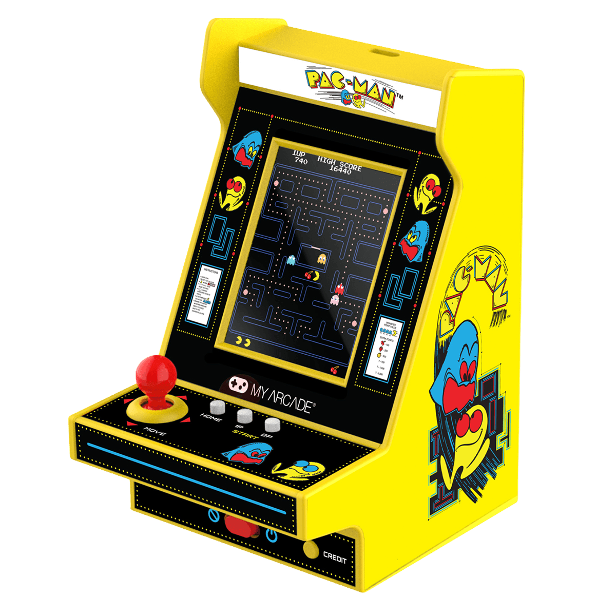 MY ARCADE 4.8'' Pac-Man Portable Nano Player Pro Φορητή Κονσόλα Yellow - 2