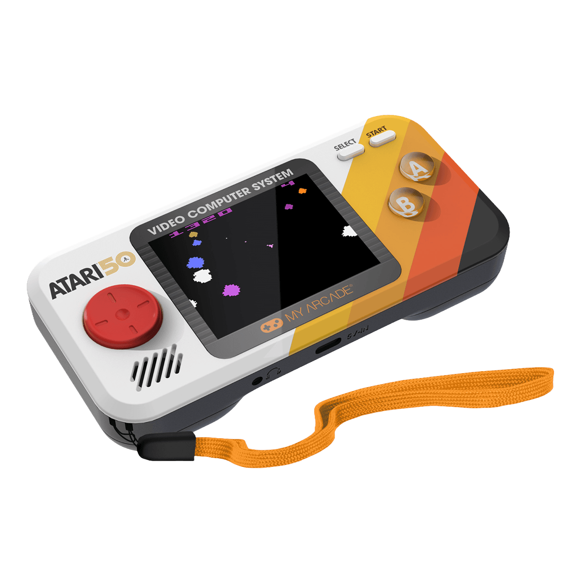 MY ARCADE ATARI Player Pro Φορητή Κονσόλα Orange & White - 3
