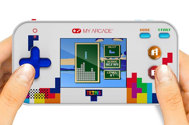 MY ARCADE TETRIS Portable Gamer V Video Game System