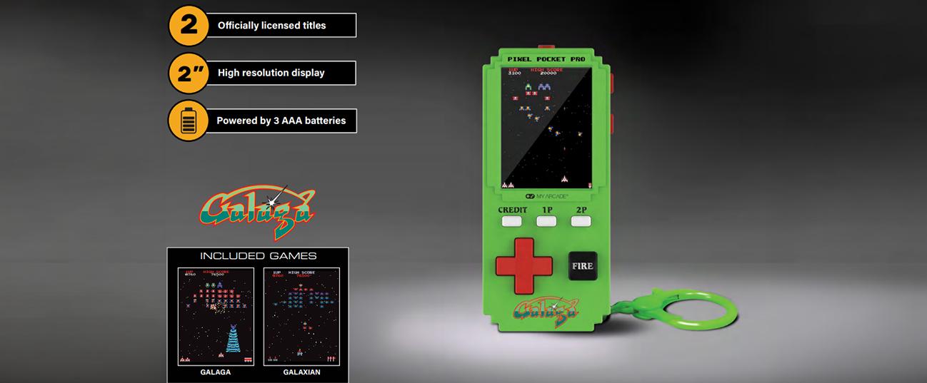 GALAGA PIXEL POCKET PRO