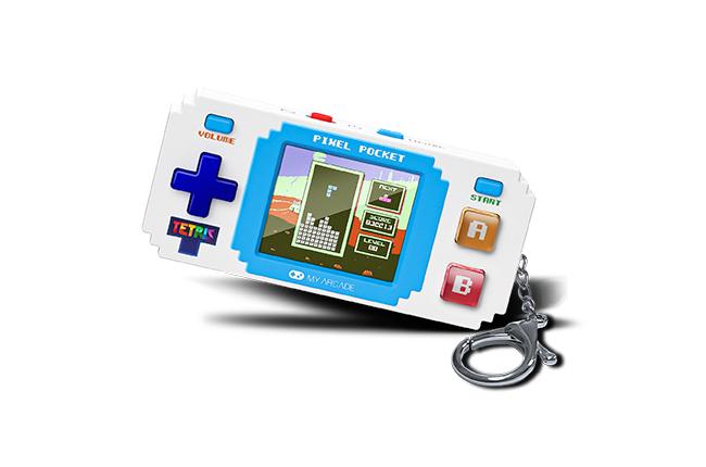 MY ARCADE TETRIS Mini Portable Pixel Pocket Gaming System 