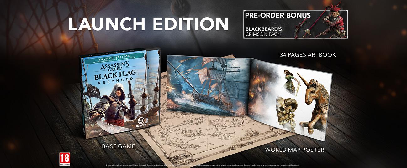 Assassin's Creed Black Flag Resynced Day 1 Edition - PS5