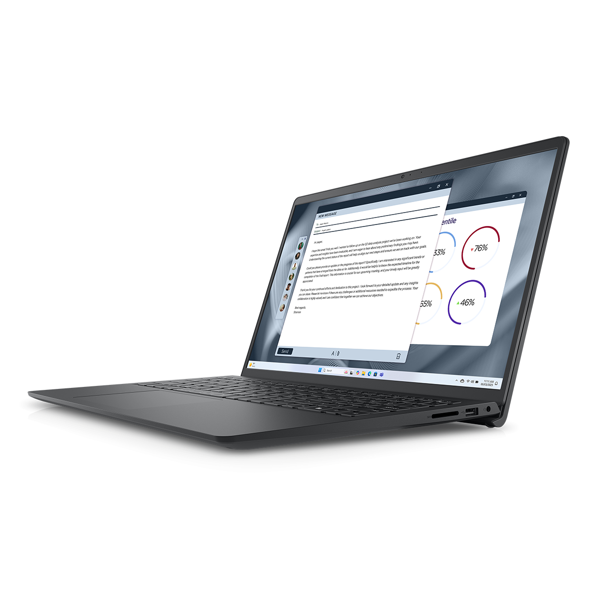 DELL Pro 15.6'' PV15250 Essential Laptop FHD/ Intel Core i5-1334U/ 16GB/ 512GB SSD/ Intel Graphics/ Windows 11 Pro Silver Laptop - 4